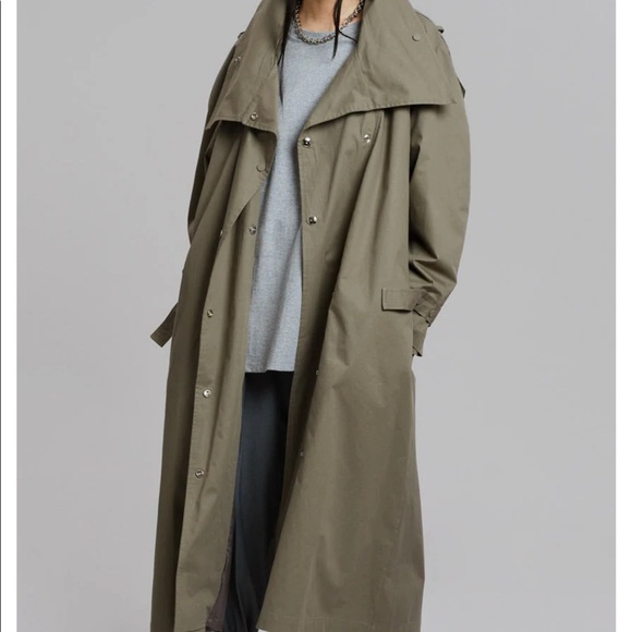 ジャケット・アウター meltthelady wing collar trench coat The